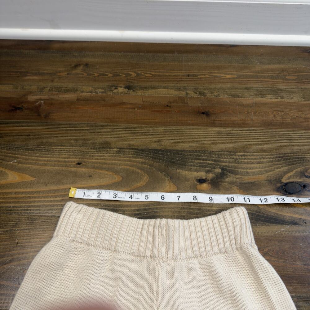 Sincerely Jules Women's Knit Pants From 2 Pieces Set in Cream Sz Small - Picture 4 of 5